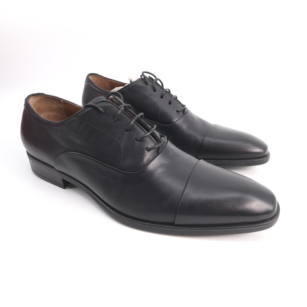 Bruno‎ Magli Locascio BM1LOCA0P Black Nappa Dress Shoes - Men's Size 11 EUR 44